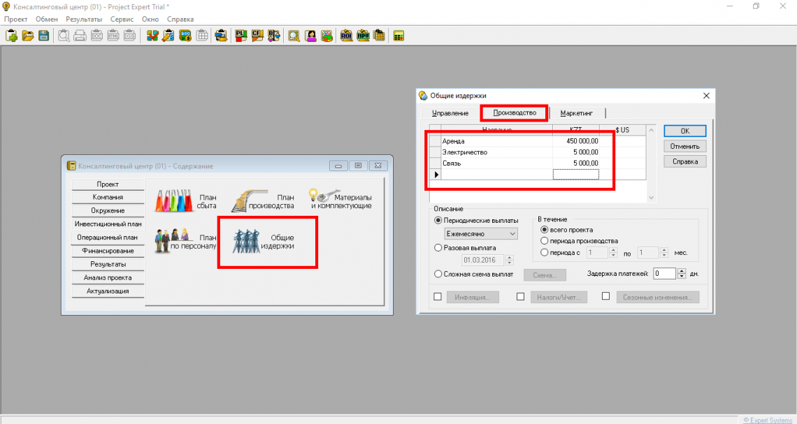 Общие издержки