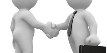 встреча двух людей