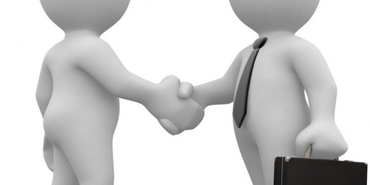 встреча двух людей