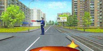 Вы намерены повернуть направо. Ваши действия?