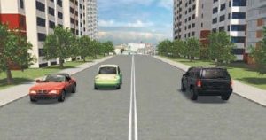 Четыре полосы движения