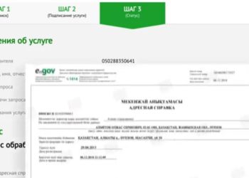 Адресная справка 2019