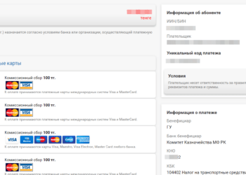 Налог на транспорт в Казахстане – оплачиваем через интернет