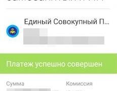 Чек уплаты ЕСП из мобильного приложения Капи КЗ