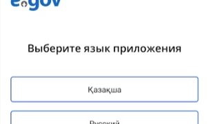 Мобильное приложение электронного правительства Казахстана