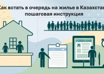 Как встать в очередь на жилье в Казахстане: пошаговая инструкция