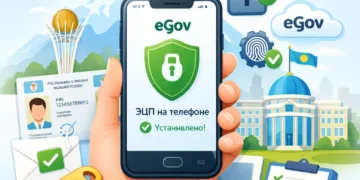 Как установить ЭЦП на телефон в Казахстане